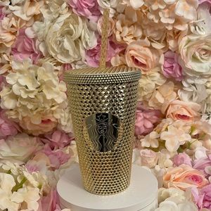 Starbucks Grande Studded Gold 16oz cup